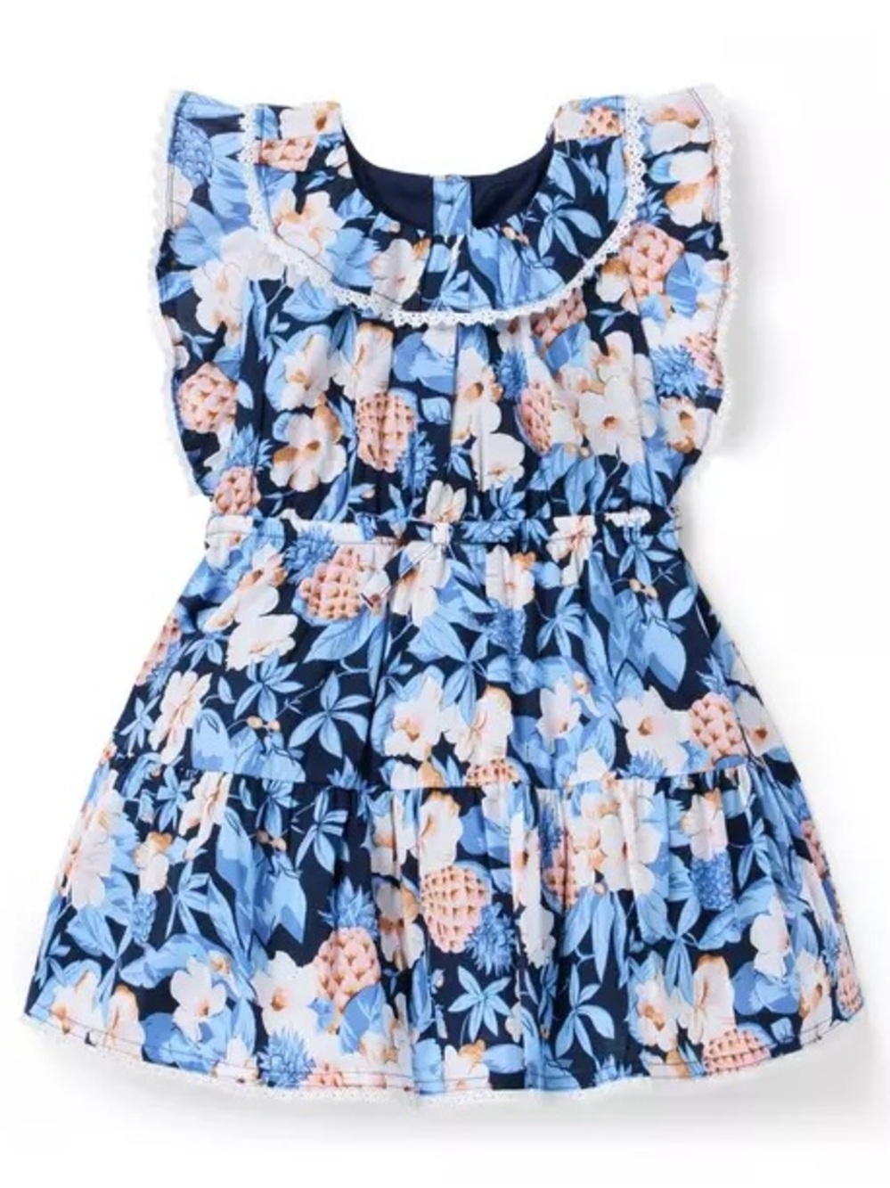 Janie & Jack Blue Summer Dress 6-12M NWT